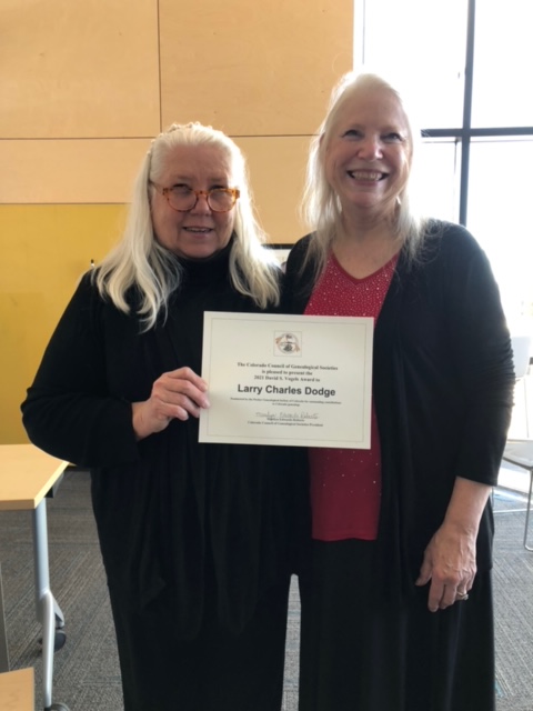 CCGS presentation of 2021 Vogel Award